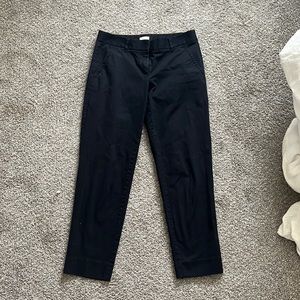 J. Crew Work Pants- Navy Crop